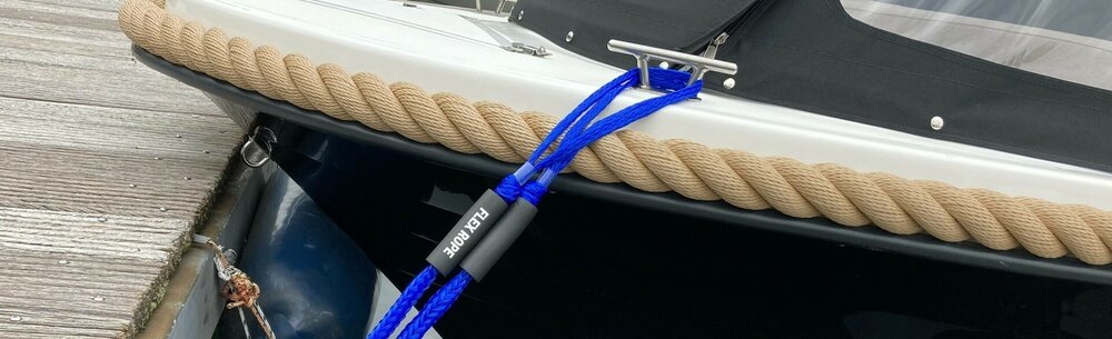 Flexrope boat moorings