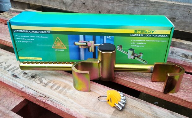 SCM inspected container lock