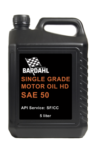 Bardahl Single Grade HD 50 5Liter