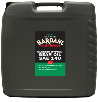 Bardahl SAE140 GL3 Hypoid gear oil 20ltr