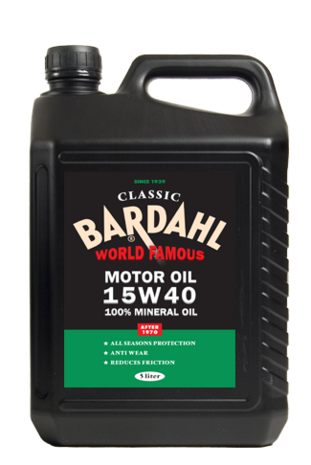 Bardahl Classic Motor Oil SAE 15W40 5ltr