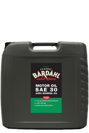 Bardahl Single Grade Classic Motor Oil SAE 30 20ltr