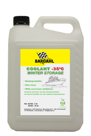 Bardahl Coolant -35&deg;C Winterstorage BIO