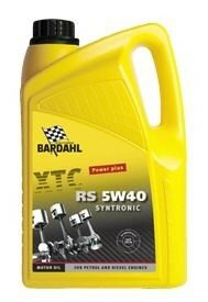 Bardahl XTC RS 5W40 Syntronic 5Ltr