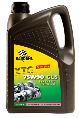 Bardahl XTG Gear Oil 75W90 GL5 Synthetic Limited Slip 5ltr