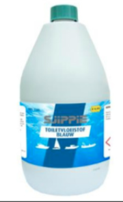 Sjippie Toilet vloeistof voor chemische toilettank blauw - 2 liter