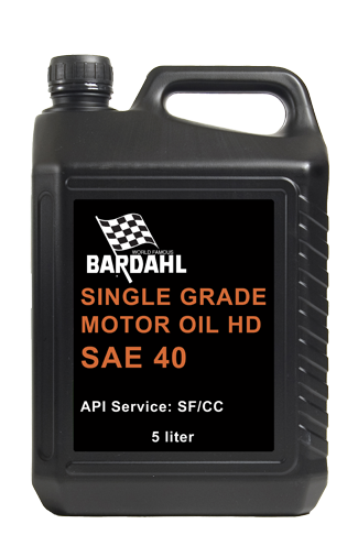Bardahl Single Grade HD 40 5Liter