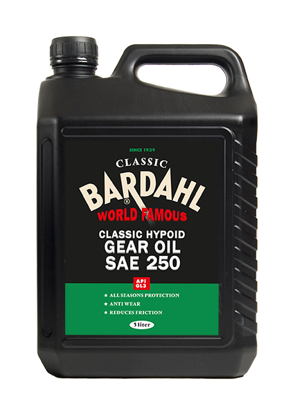 Bardahl Classic versnellingsbakolie SAE 250 5 liter