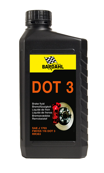 Bardahl DOT 3 Remvloeistof 1 liter