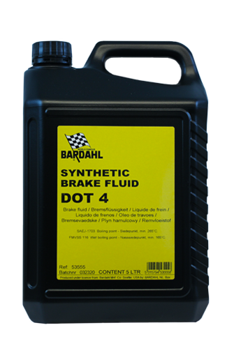 Bardahl DOT 4 Brake Fluid 5 liter
