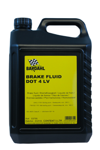 Bardahl Brake Fluid DOT 4 LV 5Liter