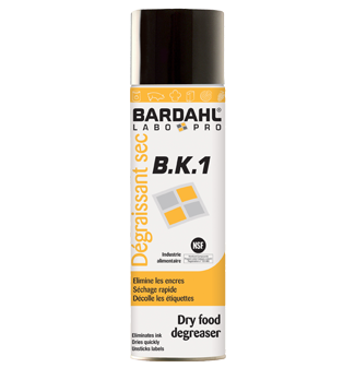 Bardahl Food Grade ontvetter BK1 (NSF) degreaser