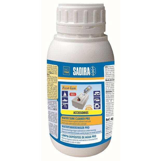 Sadira watertank reiniger