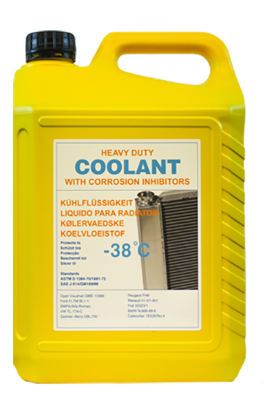 Bardahl koelvloeistof -38C 5 Liter