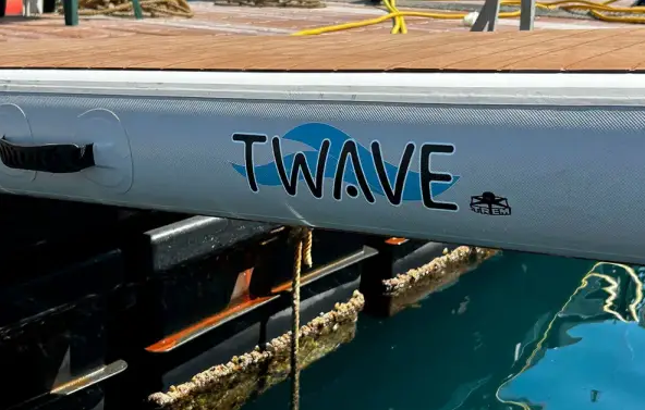 T-wave opblaasbare loopplank