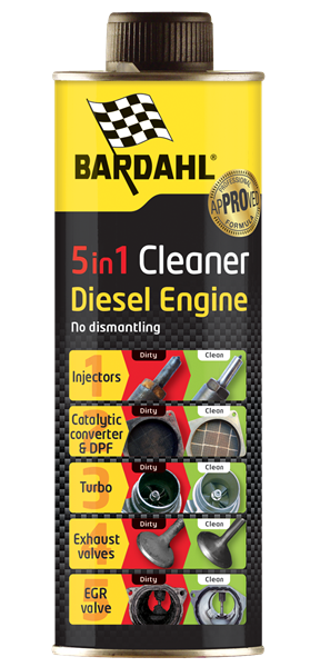  Bardahl 9357B 5in1 Diesel motor reiniger 500ml