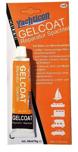 Gelcoat Reparatie Vuller Wit