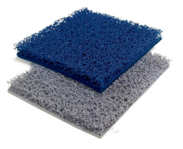 Boot tapijt antislip navy blauw