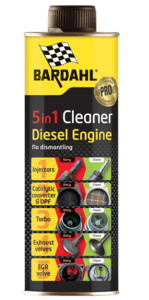 Bardahl 5 in 1 Diesel motor reiniger 500ML