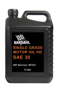 Bardahl Single Grade HD 30 5Liter