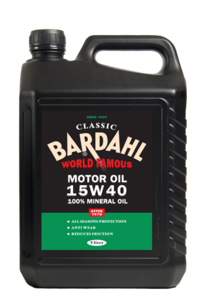 Bardahl Classic Motor Oil SAE 15W40 5ltr