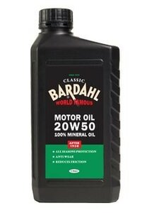 Bardahl Classic Motor Oil SAE 20W50 1Ltr