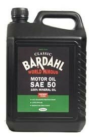 Bardahl Single Grade Classic Motor Oil SAE 50-5 ltr